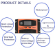 Contrôleur De Charge Solaire MPPT 12V 24V Avec Identification Automatique Double USB Écran LCD Et Protections - www.yonis-sho...
