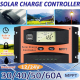 Régulateur De Charge Solaire MPPT 12V/24V Avec Identification Automatique Double USB Écran LCD Et Protections - www.yonis-sho...