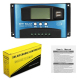 Contrôleur De Charge Solaire MPPT Pour Batterie 12/24 V 30 À 100 A Avec Écran LCD Et Deux Ports USB - www.yonis-shop.com