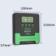 Contrôleur De Charge Solaire MPPT 12V 24V 60A Avec Écran LCD Ports USB Et Identification Automatique - www.yonis-shop.com