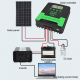Contrôleur De Charge Solaire MPPT 12V 24V 60A Avec Écran LCD Ports USB Et Identification Automatique - www.yonis-shop.com
