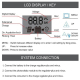Contrôleur De Charge Solaire 10A 12V 24V Avec Écran LCD Pour Batteries Plomb Lithium Et LiFePO4 Avec Protections Intégrées - ...