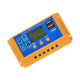 Régulateur De Charge Solaire 30A 12V 24V Pour Batteries Plomb Lithium Et LiFePO4 Avec Écran LCD USB 5V/1A - www.yonis-shop.com