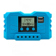 Contrôleur De Charge Solaire PWM 10A 12V 24V Avec Écran LCD Pour Batteries Plomb Lithium Ion Et LiFePO4 Double USB
