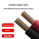 Câble De Charge Solaire Anderson 45A Vers DC5521 Mâle 14AWG En Cuivre Étamé 1 m Pour Station Électrique - www.yonis-shop.com