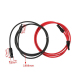 Paire De Câbles D’Extension Photovoltaïques MC4 2 m 10 AWG IP67 Résistants Aux UV Pour Camping Cars - www.yonis-shop.com