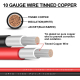 Paire De Câbles D’Extension Photovoltaïques MC4 2 m 10 AWG IP67 Résistants Aux UV Pour Camping Cars - www.yonis-shop.com