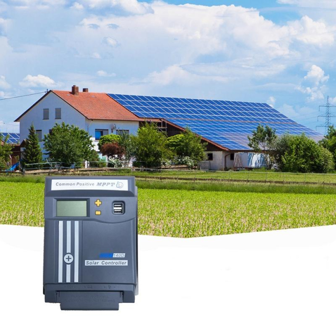 MPPT 40A 12V/24V LCD Display Solar Controller Automatic Identification Off-Grid System Controller - www.yonis-shop.com