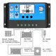 Contrôleur De Charge Solaire 12/24 V 10 À 60 A Pour Systèmes Solaires Avec Double USB 5 V/3 A Et Écran LCD - www.yonis-shop.com