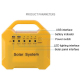 Kit D’Éclairage Solaire LED 10 W Rechargeable Avec Batterie 12 V 7 Ah Deux Lampes Et Charge USB - www.yonis-shop.com