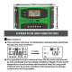 Régulateur De Charge Et Décharge Solaire 10A 12V/24V Pour Panneau Solaire Avec Écran LCD Double USB Et PWM 3 Étapes - www.yon...