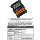 Contrôleur De Charge Solaire PWM 12V 24V 20A Avec Écran LCD Double USB 5V 2,5A Pour Batteries Plomb-acide - www.yonis-shop.com