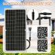 Panneau Solaire 15 W Étanche IP65 Pour Ventilateur Double d’Extraction Extérieur en Silicium Polycristallin - www.yonis-shop.com