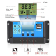 Contrôleur De Charge Et Décharge Solaire 12/24V 20A Pour Batterie Avec Écran LED Et Double USB - www.yonis-shop.com