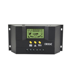 Régulateur De Charge Solaire 12/24 V 30 A Pour Batterie Plomb Avec Écran LCD PWM Et Protections Batterie - www.yonis-shop.com