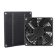Ventilateur D’Extraction Solaire Extérieur 3W Pour Poulaillers Et Abris D’Animaux 2000 Tr Min Moins De 36 dB - www.yonis-shop...