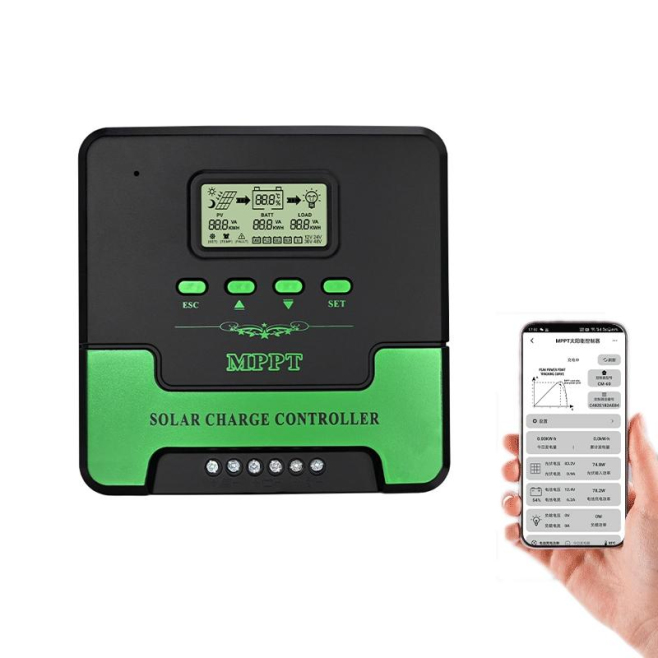 Régulateur Solaire MPPT 12V 24V 20A WiFi Avec Écran LCD Et USB 5V 3A - www.yonis-shop.com