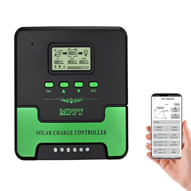 Contrôleur Solaire MPPT 12V 24V 50A Avec WiFi Écran LCD Et Sorties USB Pour Stockage Solaire - www.yonis-shop.com