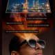 Lunettes Connectées IA Pour Photos Vidéos Et Appels Avec Caméra 13 MP Vidéo 1080p Double Haut-Parleur Et WiFi 6 - www.yonis-s...
