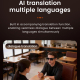 Lunettes Connectées IA Pour Photos Vidéos Et Appels Avec Caméra 13 MP Vidéo 1080p Double Haut-Parleur Et WiFi 6 - www.yonis-s...