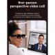 Lunettes Connectées IA Pour Photos Vidéos Et Appels Avec Caméra 13 MP Vidéo 1080p Double Haut-Parleur Et WiFi 6 - www.yonis-s...