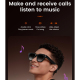 Lunettes Connectées IA Pour Photos Vidéos Et Appels Avec Caméra 13 MP Vidéo 1080p Double Haut-Parleur Et WiFi 6 - www.yonis-s...