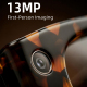 Lunettes Intelligentes Avec Caméra 13 MP Pour Vidéo Mains Libres 1080p 30 FPS Appels IA Et Verres Photochromiques - www.yonis...
