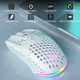 Souris Gaming Sans Fil RGB Tri-Mode Ergonomique 8000 DPI Perforée Avec Batterie 600 mAh - www.yonis-shop.com