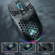 Souris Gaming Sans Fil RGB Tri-Mode Ergonomique 8000 DPI Perforée Avec Batterie 600 mAh - www.yonis-shop.com