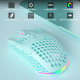 Souris Gaming Sans Fil RGB Tri-Mode Ergonomique 8000 DPI Perforée Avec Batterie 600 mAh - www.yonis-shop.com