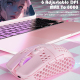 Souris Gaming Sans Fil RGB Tri-Mode Ergonomique 8000 DPI Perforée Avec Batterie 600 mAh - www.yonis-shop.com
