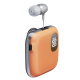 Oreillette Bluetooth À Pince Pour Appels Réduction De Bruit ENC Écran LED Câble Rétractable 32 Cm Autonomie 90 Heures - www.y...