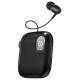 Oreillette Bluetooth À Pince Pour Appels Réduction De Bruit ENC Écran LED Câble Rétractable 32 Cm Autonomie 90 Heures - www.y...