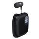 Oreillette Bluetooth À Pince Pour Appels Réduction De Bruit ENC Écran LED Câble Rétractable 32 Cm Autonomie 90 Heures - www.y...