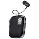 Oreillette Bluetooth À Pince Pour Appels Réduction De Bruit ENC Écran LED Câble Rétractable 32 Cm Autonomie 90 Heures - www.y...