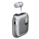 Oreillette Bluetooth À Pince Pour Appels Réduction De Bruit ENC Écran LED Câble Rétractable 32 Cm Autonomie 90 Heures - www.y...