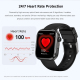 Montre Connectée Avec Appels Bluetooth Suivi Santé HRV Écran HD 320 X 382 Autonomie 5 À 7 Jours Android iOS - www.yonis-shop.com