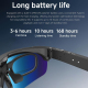 Lunettes Connectées Pour Cyclisme Avec Caméra 8 MP Assistant Vocal Appels Bluetooth Et Réduction De Bruit - www.yonis-shop.com
