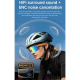 Lunettes Connectées Pour Cyclisme Avec Caméra 8 MP Assistant Vocal Appels Bluetooth Et Réduction De Bruit - www.yonis-shop.com