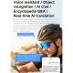 Lunettes Connectées Pour Cyclisme Avec Caméra 8 MP Assistant Vocal Appels Bluetooth Et Réduction De Bruit - www.yonis-shop.com