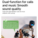 Lunettes Connectées Pour Cyclisme Avec Caméra 8 MP Assistant Vocal Appels Bluetooth Et Réduction De Bruit - www.yonis-shop.com