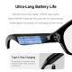 Lunettes Intelligentes Connectées Avec Caméra 8 MP Photos Vidéos Appels Bluetooth Assistant Vocal IA Et Traduction - www.yoni...