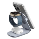 Station De Charge Sans Fil Magnétique 3 En 1 Pliable 15 W Pour Téléphone Montre Et Écouteurs - www.yonis-shop.com