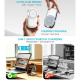 Station De Charge Sans Fil Magnétique 3 En 1 Pliable 15 W Pour Téléphone Montre Et Écouteurs - www.yonis-shop.com
