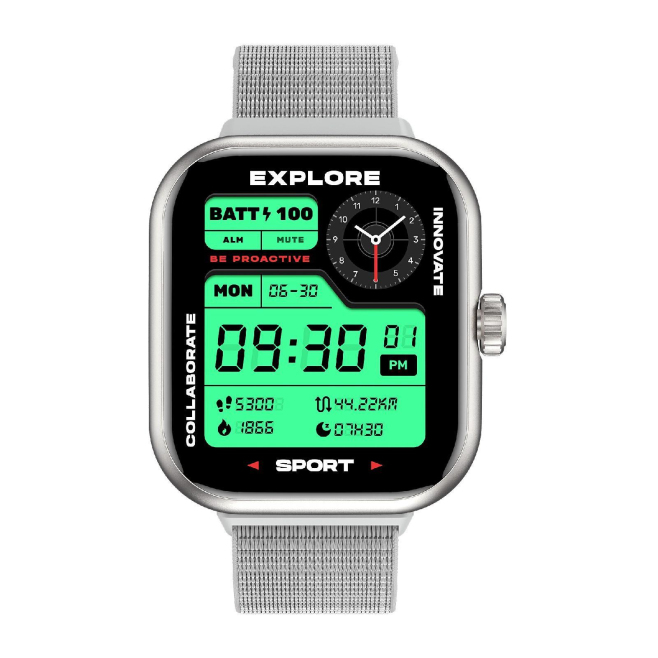 Montre Connectée Sport GPS Écran AMOLED 1.85 Pouce Appels Bluetooth Suivi Cardiaque Oxygène Sanguin Étanche 30 Mètres - www.y...