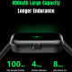 Montre Connectée Sport GPS Écran AMOLED 1.85 Pouce Appels Bluetooth Suivi Cardiaque Oxygène Sanguin Étanche 30 Mètres - www.y...