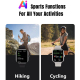 Montre Connectée Sport GPS Écran AMOLED 1.85 Pouce Appels Bluetooth Suivi Cardiaque Oxygène Sanguin Étanche 30 Mètres - www.y...
