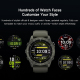 Montre Connectée Sport Appels Bluetooth AMOLED 1.43 Pouce Suivi Cardiaque Sommeil Autonomie 7 Jours Étanchéité 5 ATM - www.yo...