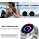 Montre Connectée Sport Avec GPS Appels Bluetooth Écran AMOLED Suivi Du Sommeil Et Autonomie De 5 Jours IP68 - www.yonis-shop.com
