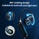 Écouteur Bluetooth À Crochet D’Oreille Rotatif 180° Avec Réduction Du Bruit HD Résistant À La Pluie Et Faible Latence - www.y...